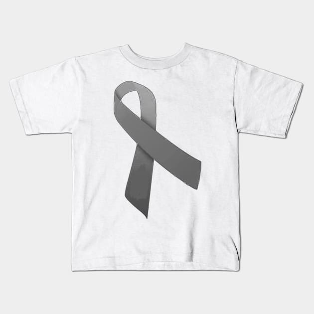 awareness ribbon Kids T-Shirt by ZoeBaruch